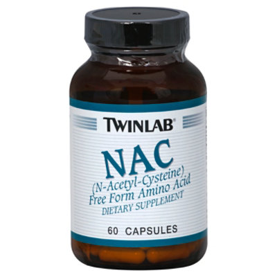 twinlab glutathione Twinlab Nac Caplets 600mg - 60 Count