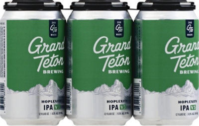 Grand Teton Brewing Hoplexity Series In Cans - 6-12 Fl. Oz. - Image 4