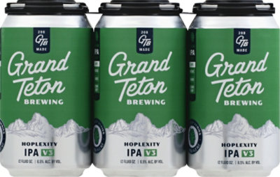 Grand Teton Brewing Hoplexity Series In Cans - 6-12 Fl. Oz. - Image 2