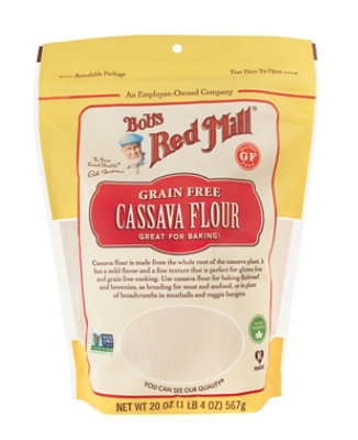 Bob's Red Mill Grain Free Cassava Flour - 20 Oz