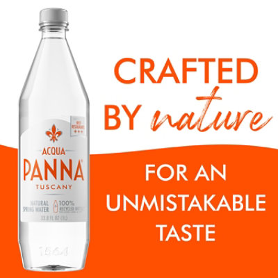 Acqua Panna Natural Spring Water Bottle - 33.8 Fl. Oz. - Image 2
