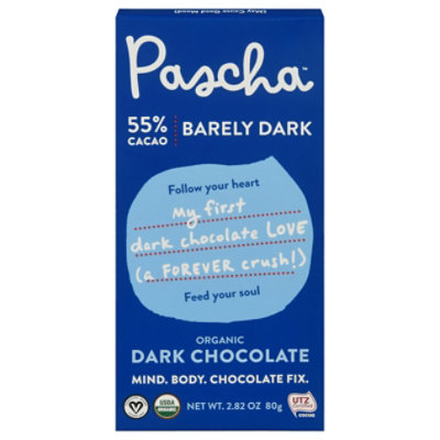 Pascha Choc Bar 55 Org - 2.82 Oz - Image 3