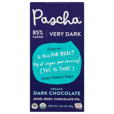 Pascha Choc Bar 85 Org - 2.82 Oz - Image 3