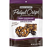 Pretzel Crisp Dark Chocolate Drizzlers - 5.5 Oz