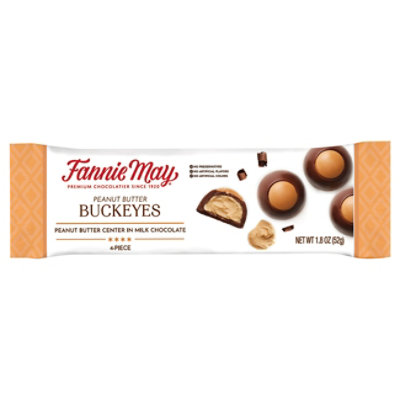 Fannie May Buckeyes Bar - 1.8 Oz - Image 3