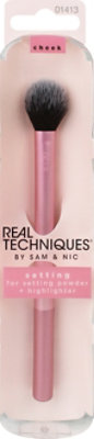 Real Techniques Setting Powder + Highlighter Brush - Each - Image 2