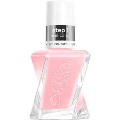 gel couture by essie gel-like nail polish vegan formula pink gossamer garments - 0.46 Fl. Oz. - Image 1
