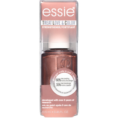 Essie Treat Love & Color Metallics Finish Line Fuel Nail Polish & Strengthener - 0.46 Oz - Image 1