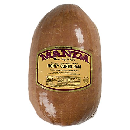 Manda Honey Ham - 0.50 Lb - Image 1
