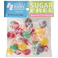 Howe Sugar Free Assorted Fruit Buttons - 6 Oz - Image 1