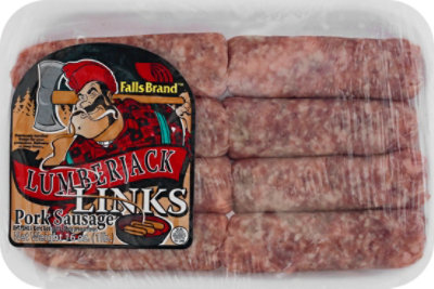 Falls Brand Lumberjack Links Pork Sausage - 16 Oz - Image 2