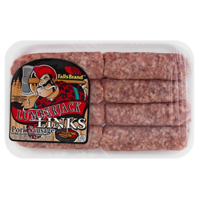 Falls Brand Lumberjack Links Pork Sausage - 16 Oz