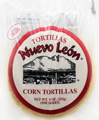 Tortillas Nuevo Leon Yellow Corn Tortilla - 9 Oz - Image 2