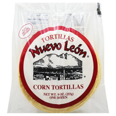 Tortillas Nuevo Leon Yellow Corn Tortilla - 9 Oz - Image 1