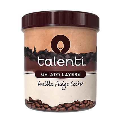 Talenti Vanilla Fudge Cookie Gelato Layers - 303.3 Grams - Image 2