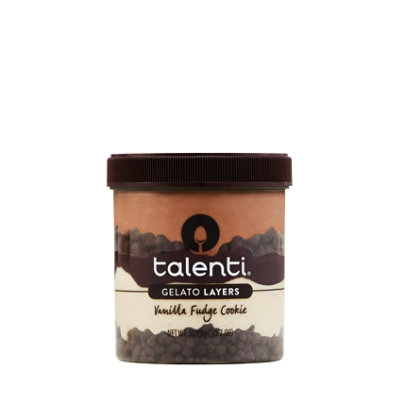 Talenti Vanilla Fudge Cookie Gelato Layers - 303.3 Grams - Image 2