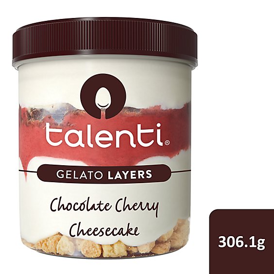 Talenti Layers Cherry Cheesecake Gelato - 306.1 Grams
