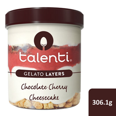 Talenti Layers Cherry Cheesecake Gelato - 306.1 Grams - Image 1