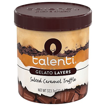 Talenti Gelato Layers Salted Caramel Truffle - 11.4 Oz - Image 2