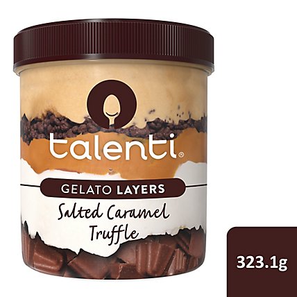 Talenti Gelato Layers Salted Caramel Truffle - 11.4 Oz - Image 1