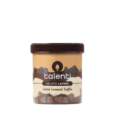 Talenti Salted Caramel Truffle Gelato Layers - 323.1 Gram - Image 2