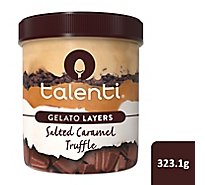 Talenti Salted Caramel Truffle Gelato Layers - 323.1 Gram