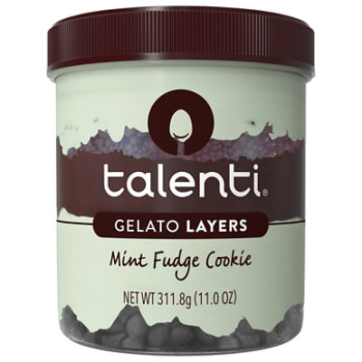 Talenti Mint Fudge Cookie Gelato Layers - 1 Pint - Image 3