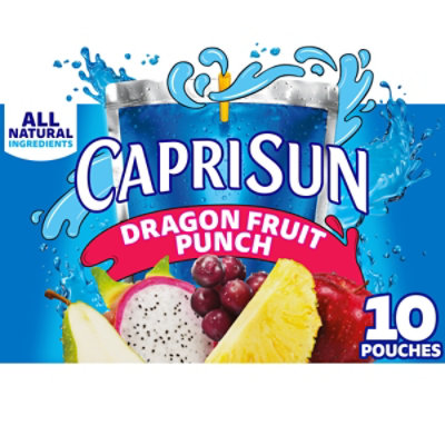  Capri Sun Adventures Ready To Drink Soft Drink Fruit Punch - 4 - 60 Fl. Oz. 