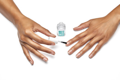 essie salon quality nail care vegan formula clear base coat Here To Stay - 0.46 Fl. Oz. - Image 2