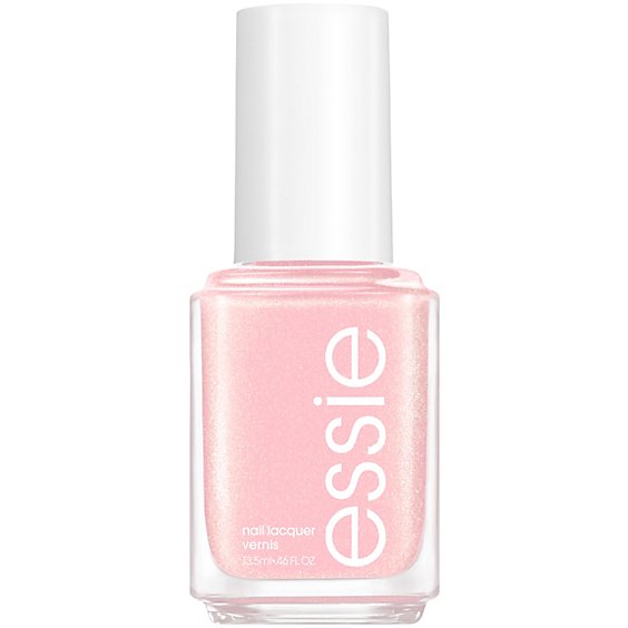 Essie 8 Free Vegan Iridescent Pink Birthday Girl Salon Quality Nail Polish - 0.46 Oz
