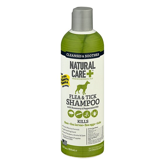 Natural Care Flea & Tick Shampoo - 12 Fl. Oz.