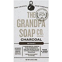 The Grandpa Soap Company Soap Bar Charcoal - 4.25 Oz - Image 2