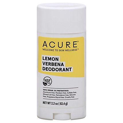 Acure Lemon Verbena Deodorant - 2.25 Oz - Image 3