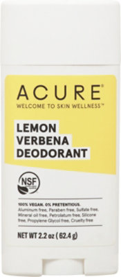 Acure Lemon Verbena Deodorant - 2.25 Oz - Image 2