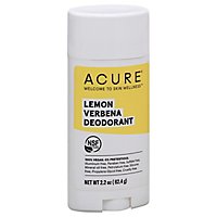 Acure Lemon Verbena Deodorant - 2.25 Oz - Image 1