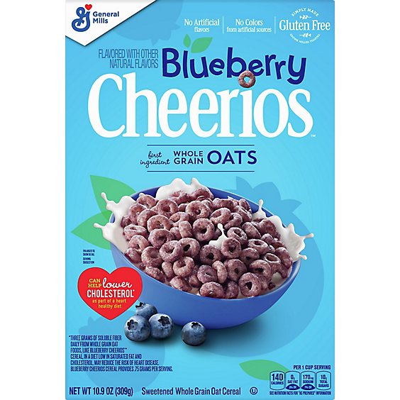 Gmi Cheerios Cereal Blueberry Mid - Each