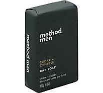 Method Mens Bar Soap Cedr & Cypr - 6 Oz