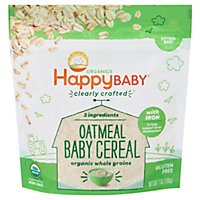 Happy Baby Organics Oatmeal Cereal - 7 Oz - Image 3