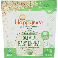 Happy Baby Organics Oatmeal Cereal - 7 Oz - Image 2