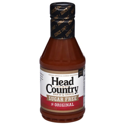 Head Country Sugar Free The Original Bar-B-Q Sauce - 17.5 Oz