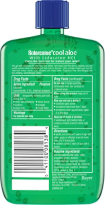 Solarcaine Aloe Gel - 8 Fl. Oz. - Image 5