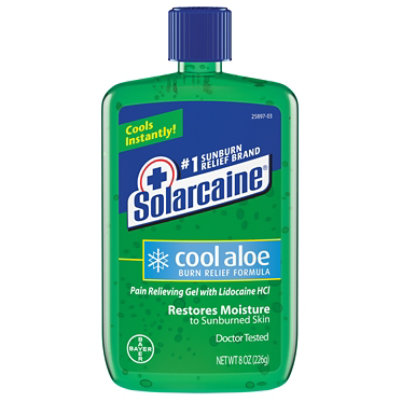 Solarcaine Aloe Gel - 8 Fl. Oz. - Image 1
