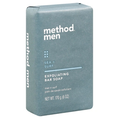 Best Exfoliating Bar Soap for Men, Sea + Surf 6 oz