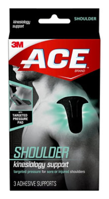 ACE Kinesiology Shoulder Support One Size .67 In X 5.79 In - Each