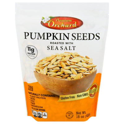 Pumpkin Seeds Roasted With Sea Salt - 15 Oz - Image 3