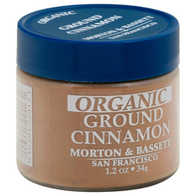 M&B Organic Ground Cinnamon - 1.2 Oz