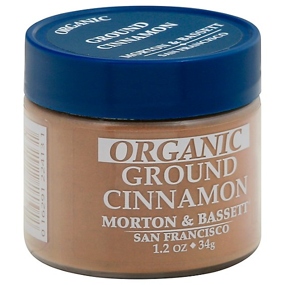 M&B Organic Ground Cinnamon - 1.2 Oz