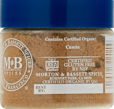 Mb Organic Ground Cumin - .7 Oz - Image 5