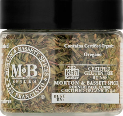 M&B Organic Oregano - 0.3 Oz - Image 5