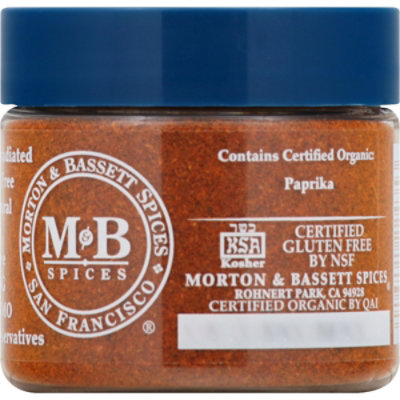 Morton & Bassett Organic Paprika - 1.1 Oz - Image 3